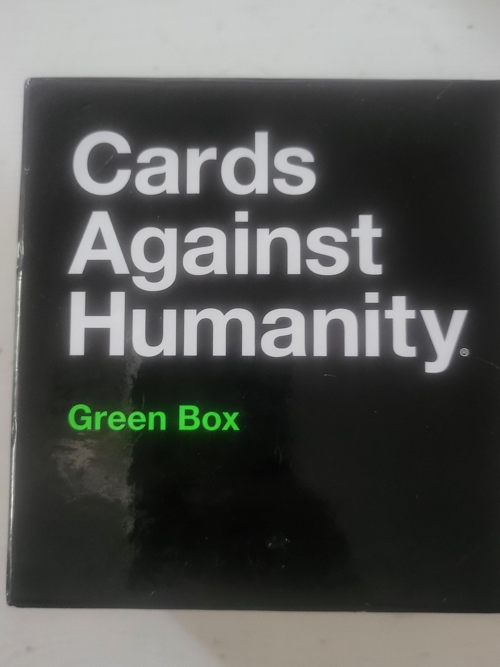 Cards Against Humanity Green Box - Black & Green Card Expansion